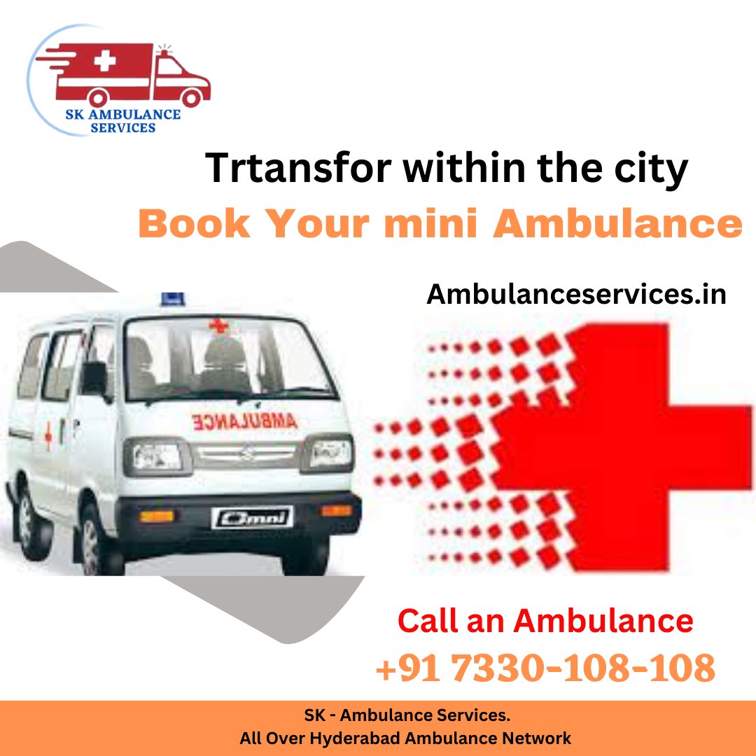 Be it lack of light or unsafe road travel, SK Ambulance is ready round the clock to assist you. CALL NOW : +91-7330-108-108 

 ambulanceservices.in  
#Skambulanceservices #Hyderabadambulanceservices #skambulance #healthcareheroes #shamshabadairport #quickresponse #EMC