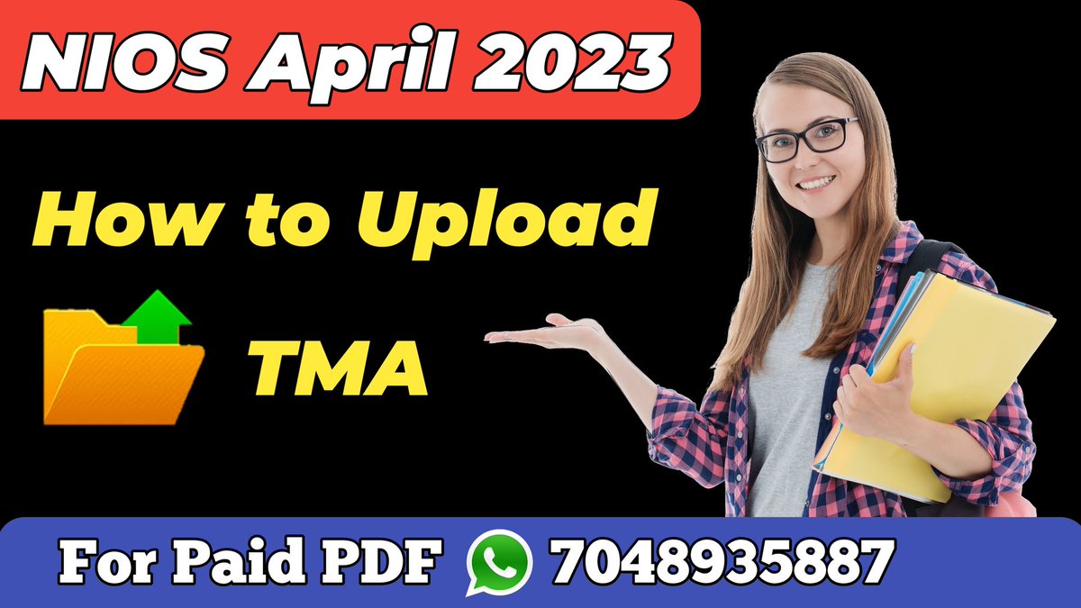 NiosLearningCen's tweet image. Nios How to Upload TMA October 2023
youtu.be/lzSkK1PyCuQ
#niosAssignment #nios #niosSolvedAssignment2023