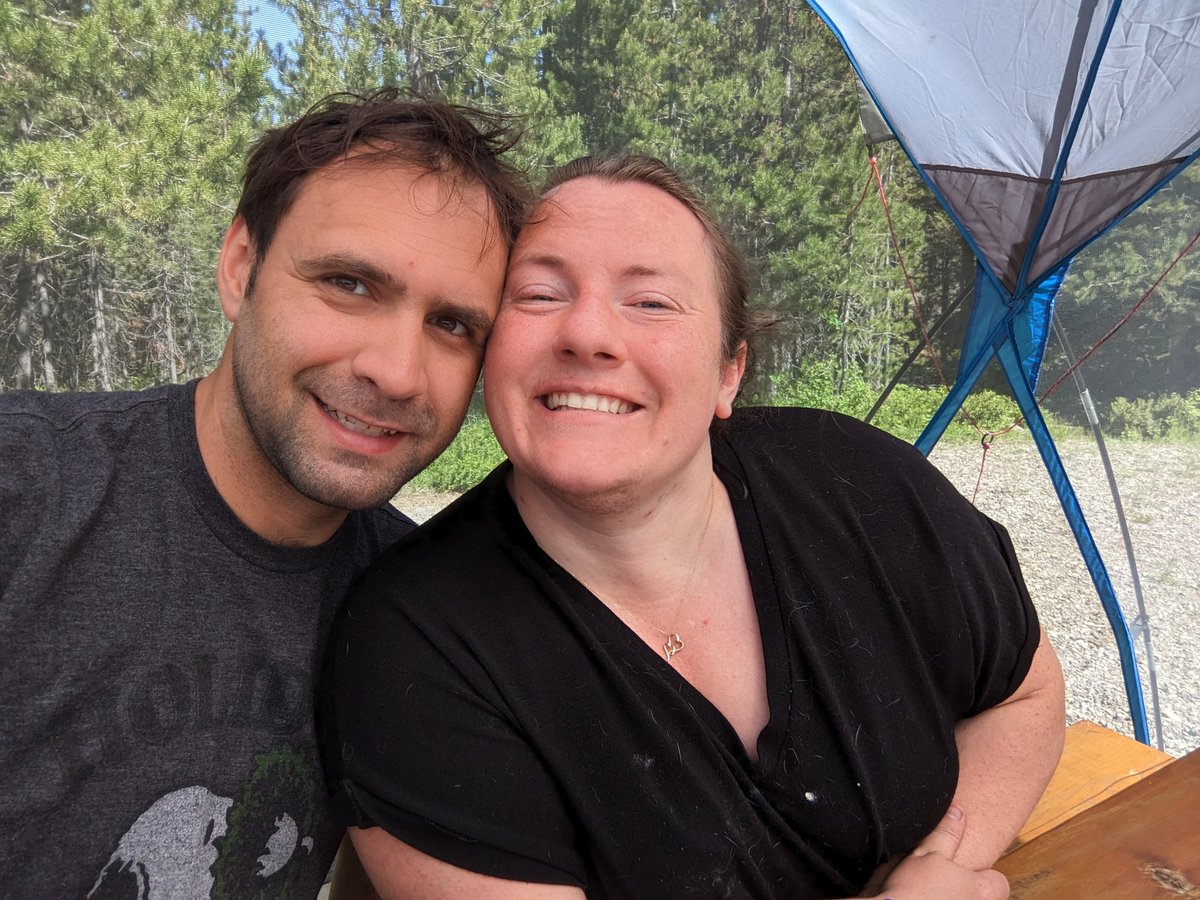 TootsiesL's tweet photo. Great Bday Camping Trip! Love getting away in nature and always love Manning Park! #bccamping #bcamp #camping #droplet #travelbc #teardrop #thegreatoutdoors https://t.co/9wW6GfjyCy