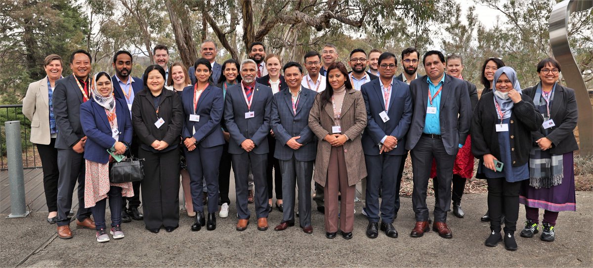 Very excited to have delegates from Bangladesh, Bhutan, India, Maldives, Nepal and Sri Lanka in Canberra for a Cyber Bootcamp program this week.

Looking forward to great sharing and discussion to strengthen our cyber policy, strategy, and cooperation.