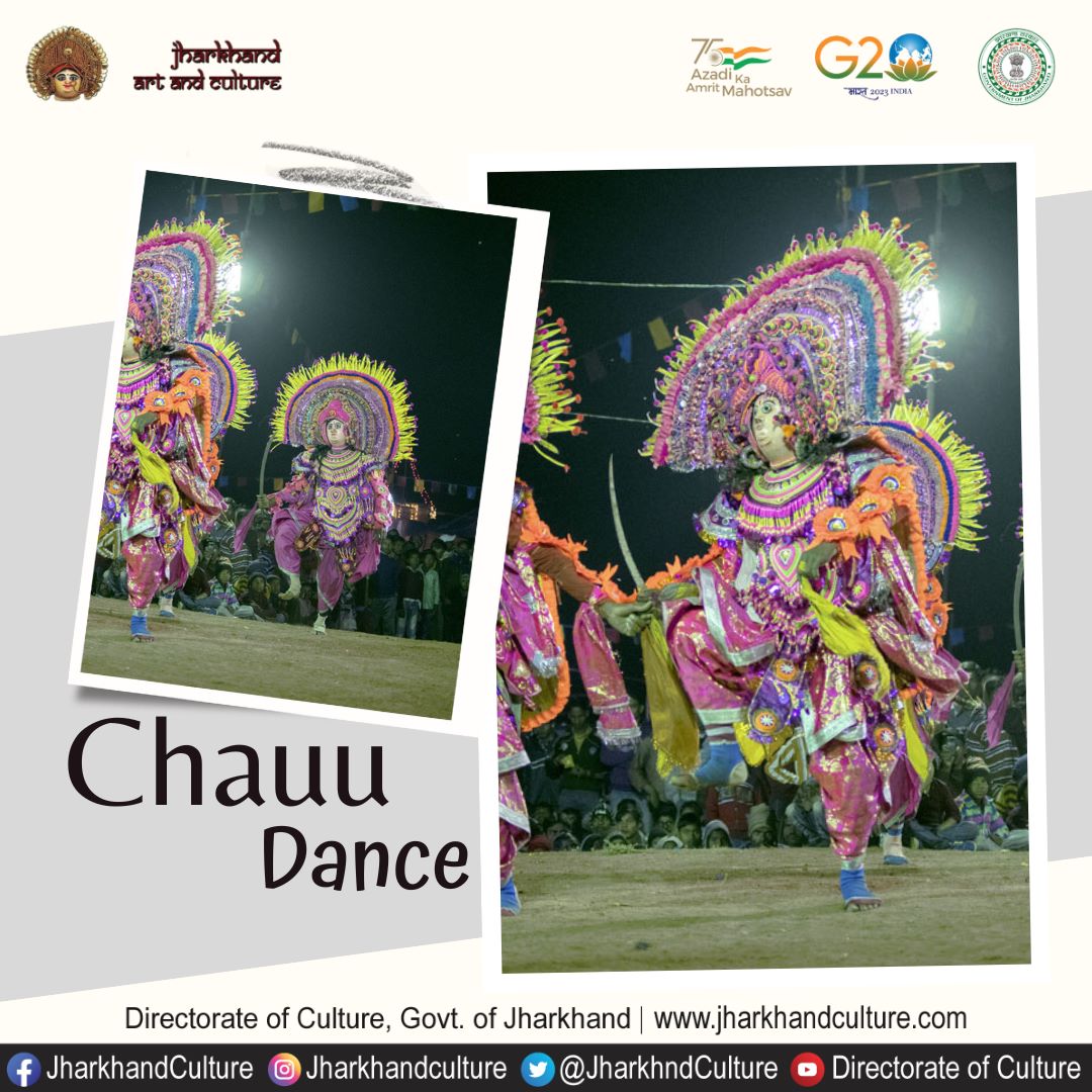 Chau Dance (Folk Dance of Jharkhand) performed by artist.
----------------------------------------------------------
#jharkhandculture #Jharkhand #jharkhandtourism #incredibleindia #DirectorateofCulture #Chaudance #AmritMahotsav #IMD2023 #VisitJharkhand @HemantSorenJMM
