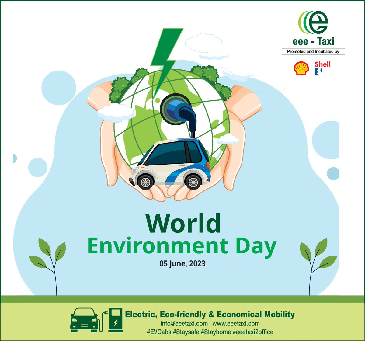 eee_taxi's tweet photo. eee-Taxi wishes you a Happy World Environment Day!
#HappyWorldEnvironmentDay  #environmentday #ev #savetheplanet #eeetaxi #shelle4 #SwitchToElectric #savetheplanet #gogreen #redefiningmobility https://t.co/FdTYAiVHbg