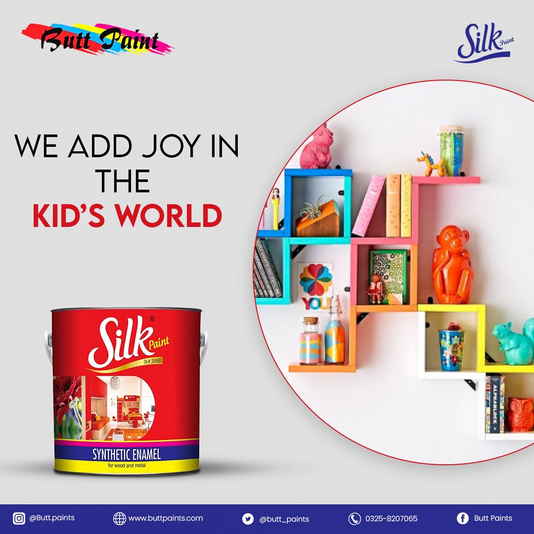 Spreading Smiles and Adding Joy: Bringing Happiness to the Kids' World!

Visit Our website: buttpaints.com
Because “#WePaintDreams”#ButtPaintsIndustry #ColorfulExpressions #SyntheticEnamel #WoodMetal #Masterpieces #ArtisticRevolution #Virginia #Karachi #Rolex