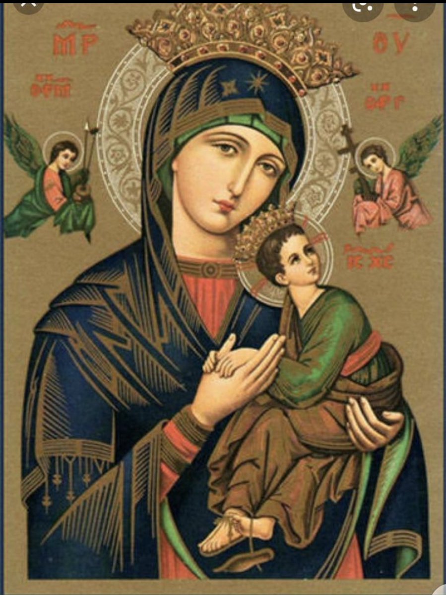 Mother of perpetual help, intercede for me now and always, be my constant and sure aid in times of need, trouble or affliction. Help me always to serve, love and obey your Son, my Lord Jesus Christ. Lead me by the hand in this life that I live, that I may not stray from the path…