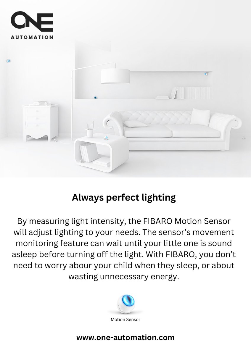 FIBARO Motion Sensor is compatible with other devices that makes it even more powerful!

Want to know more? Contact us now +971 4 5851943.

#smarthome #smarthometech #homeautomation #zwave #zwavetechnology #zwavealliance #fibaro  #motionsensor #motionsensors  #smarthomesecurity