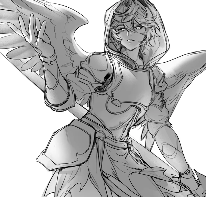 災厄ちゃんの落書き 