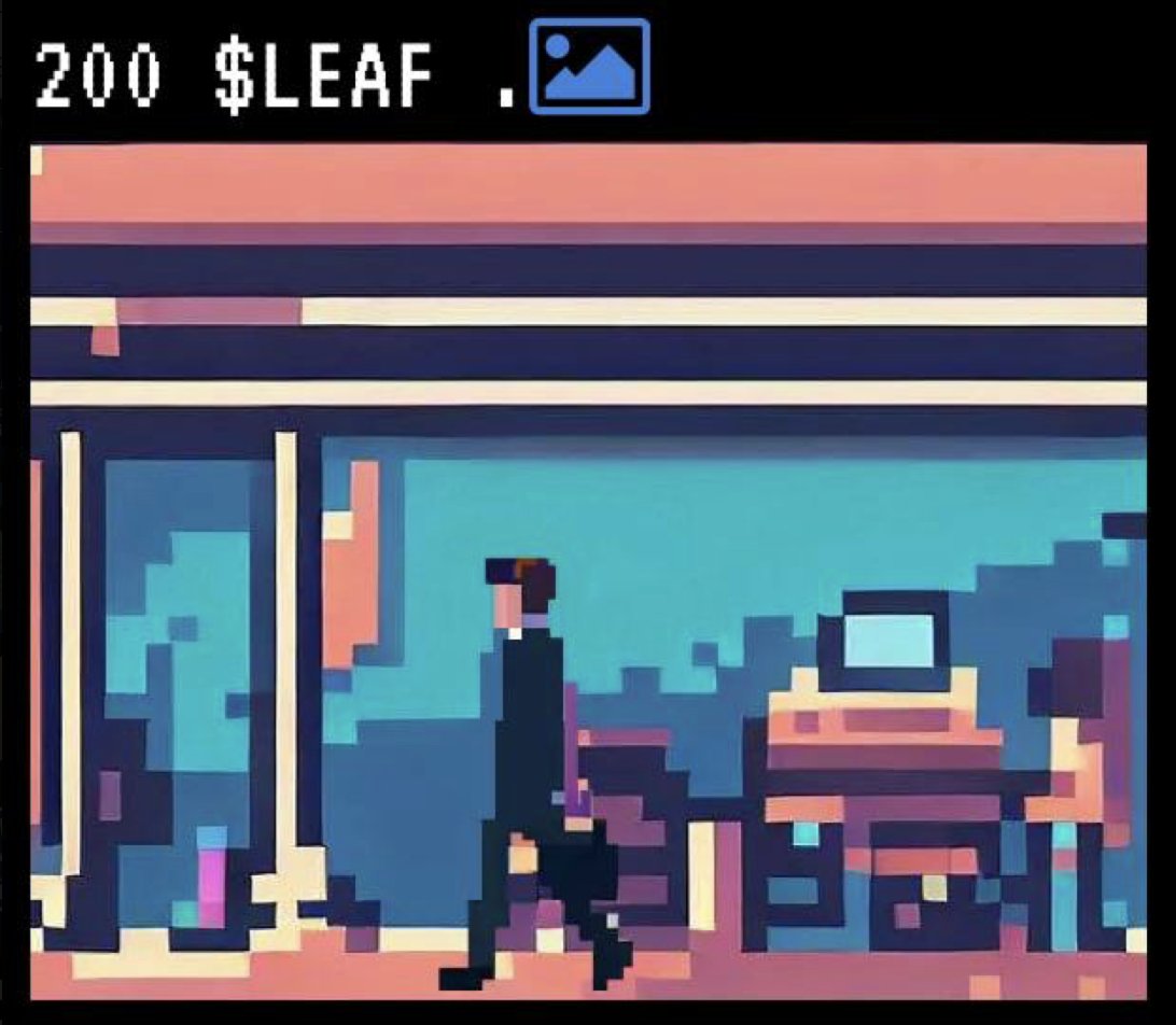 On the way home from work, you pass by a music store. You notice that every day, there are melodious piano sounds emanating from it.

...And you continue to work, to play, to eat, and to sleep...until you claim your $LEAF 💰

#Justafewnotes #free #GameFi #P2E