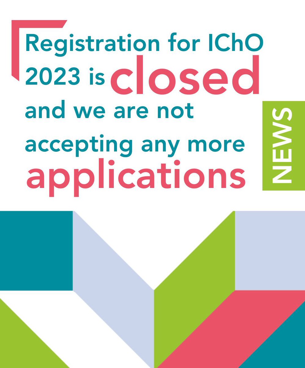 Registration for IChO 2023 is closed ⛔ and we are no longer accepting applications.
We look forward to welcoming you this summer ☀️ at ETH Zurich 🇨🇭 from 16 to 25 July.