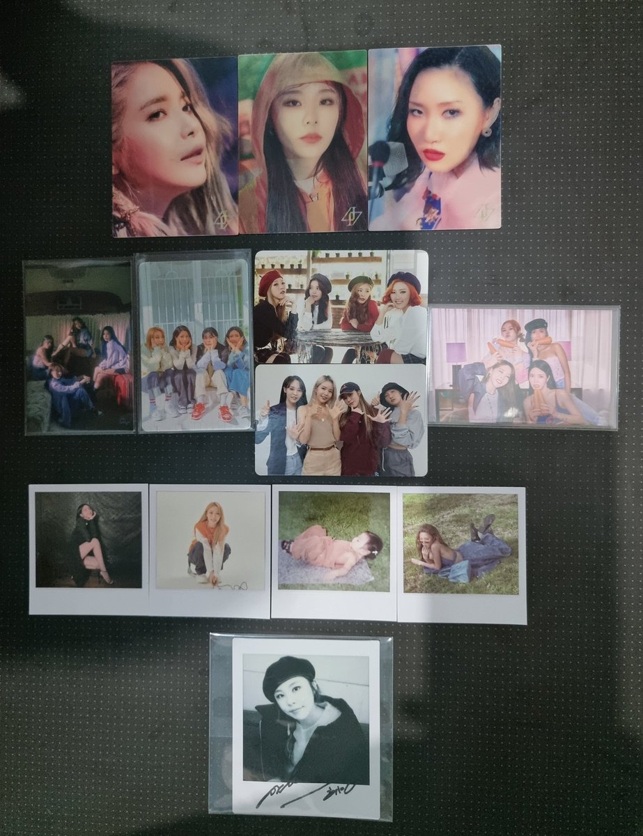 [LFB/WTS] Mamamoo Group Photocards and Polaroids

*All are in good condition and ready to ship (can do international shipments). Dm me for prices and if you are interested.*

🏷 mamamoo solar moonbyul wheein hwasa album photocard pc merch  
#마마무 #MAMAMOO