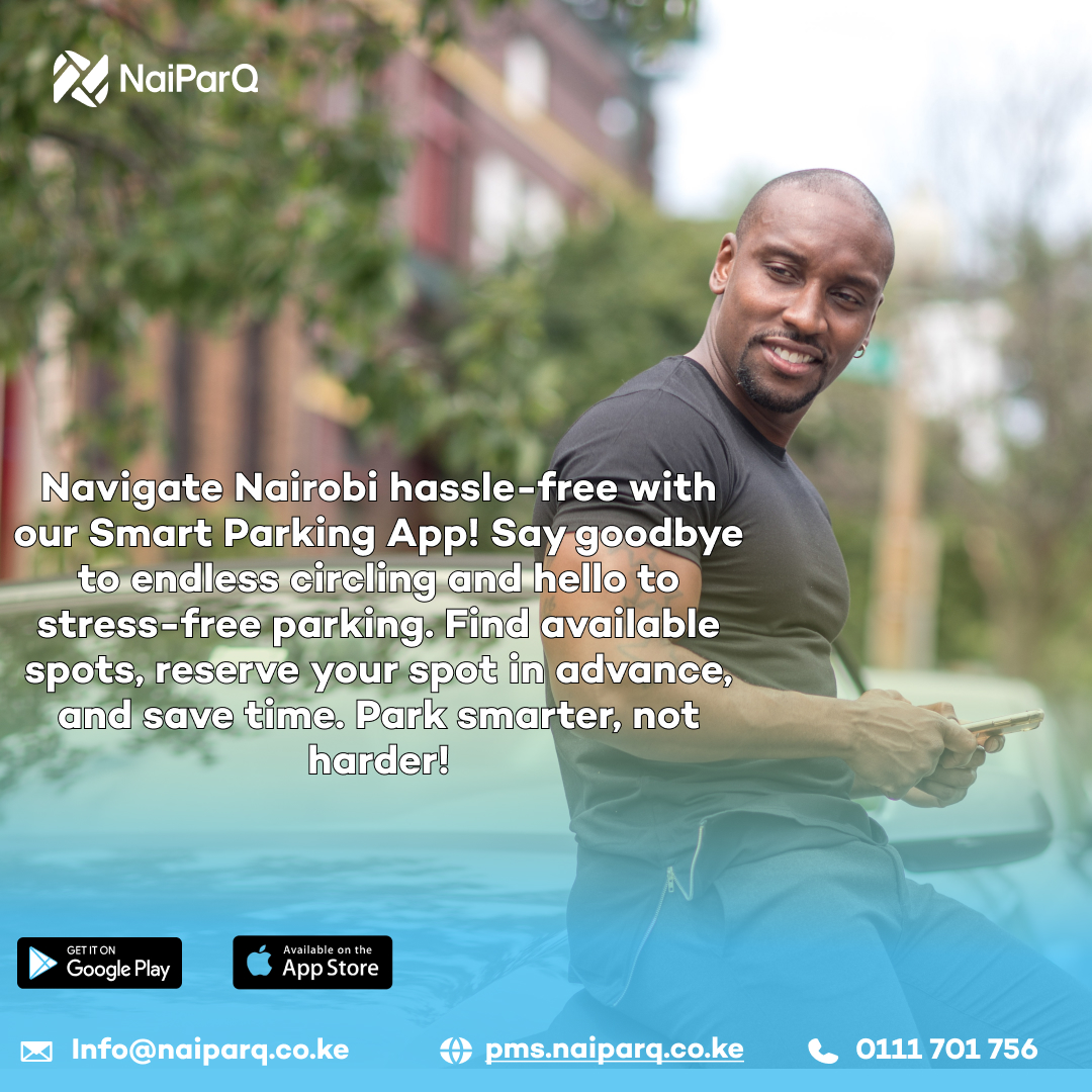 Unlock hassle-free parking in Nairobi with NaiparQ!  #SmartParking #NairobiLife #ConvenientCommute
pms.naiparq.co.ke