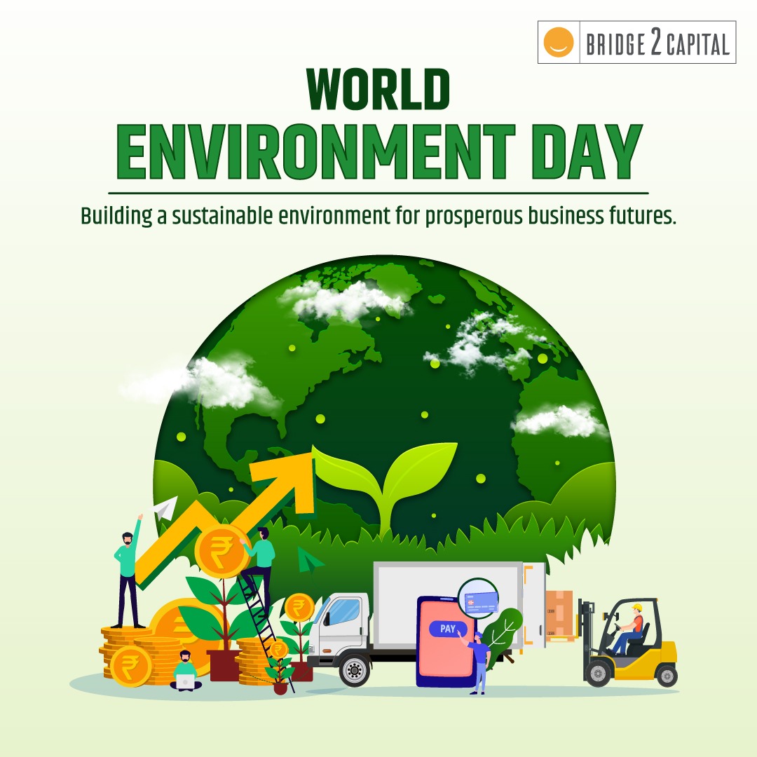 bridge2capital's tweet image. At Bridge to Capital, we celebrate this occasion by fostering a digitized, safe, and secure environment to help businesses scale and manage their operations seamlessly.

#Xtracap #Bridge2Capital #ChannelFinancing #Business #Finance #Environment #WorldEnvironmentDay