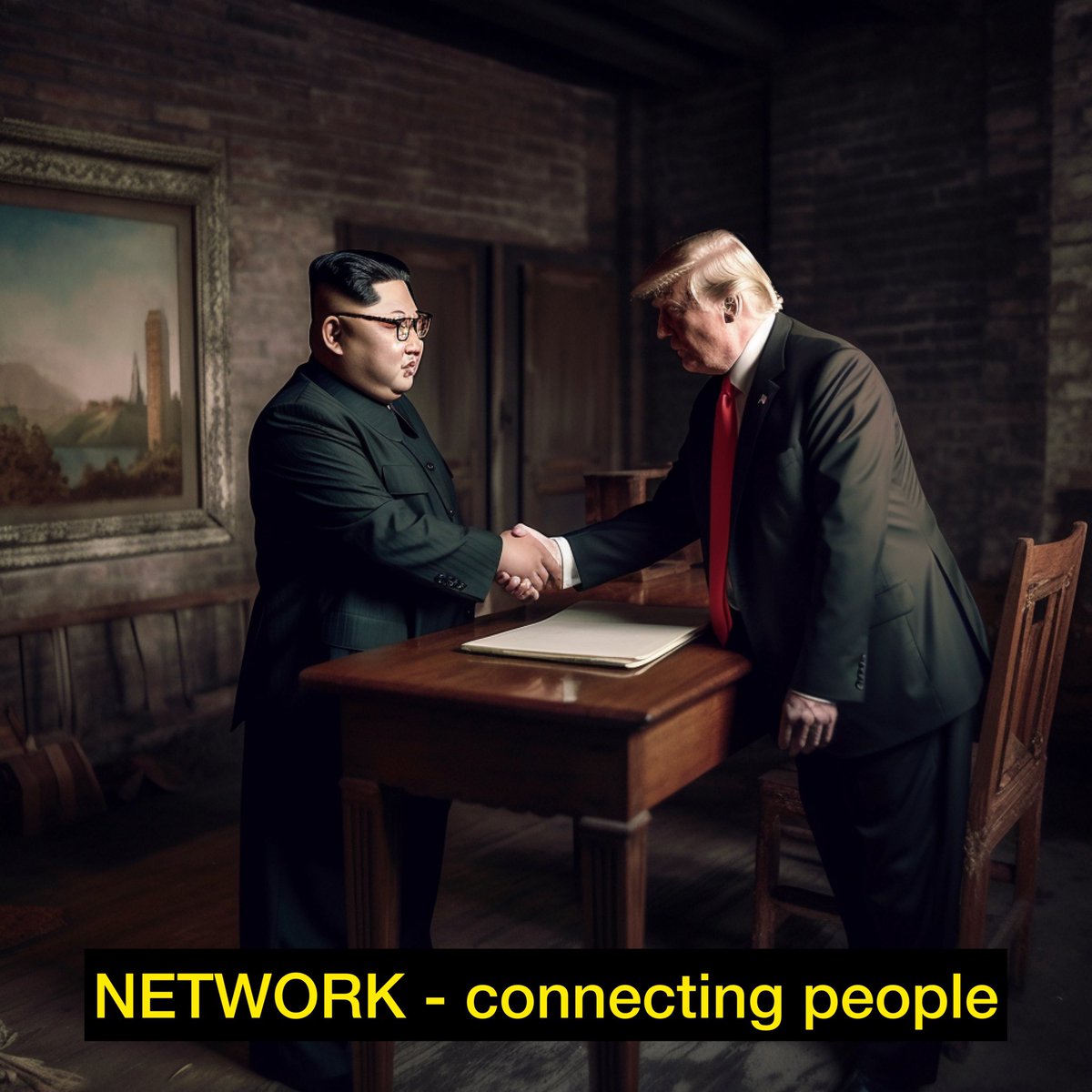 network_epoch's tweet image. This meeting would never take place, if the members didn&apos;t need to fulfill Network task  from the app and meet each other to achieve next level and get new costumes!

Imagine: what can they talk about?

#network #networkproject #networkapp #networkepoch