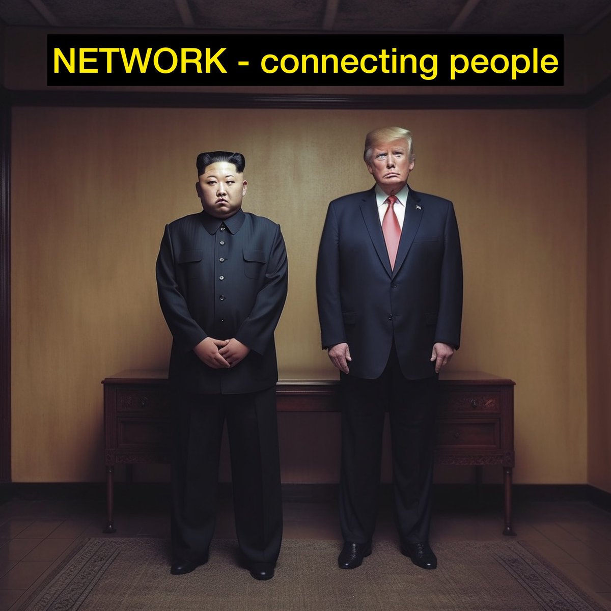 network_epoch's tweet image. This meeting would never take place, if the members didn&apos;t need to fulfill Network task  from the app and meet each other to achieve next level and get new costumes!

Imagine: what can they talk about?

#network #networkproject #networkapp #networkepoch