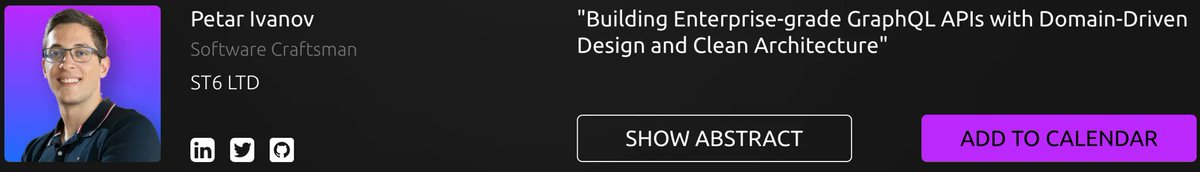 👋 Next week, I'll be speaking <a href="/GeekleOfficial/">Geekle.us 🌎</a> API Forum '23 conference. June 14 at 14:05 Europe/Sofia time or 11:05 UTC.

🎁 Giveaway: I have 2 available tickets for the conference. If you want to grab one, DM me your email so I can transfer you the ticket.

#SoftwareDevelopment