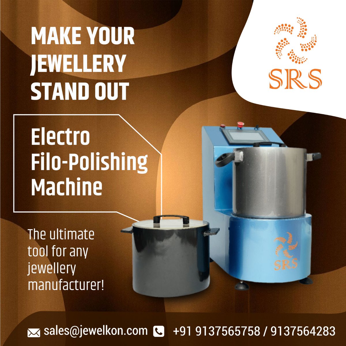 Make your jewellery stand out
support@jewelkon.com
Call - +91 9137565758 / +91 9137564283
#jewellery #accessories #finejewelry #jewelrymaking #alloys #alloy #machine #polishing #detailing #indianjewellery #jewellerylover  #fashionjewelry #traditionaljewellery #jewel #necklaces