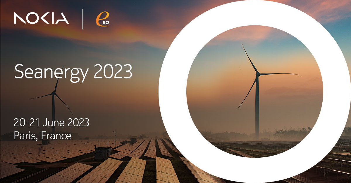 Visit e-BO Enterprises at the Seanergy event from 20–21 June in Paris, where you will learn more about their OSS-in-a-box solution, including Nokia's state-of-the-art Private Wireless technology.  

Visit us at: nokia.ly/42o9sAg
