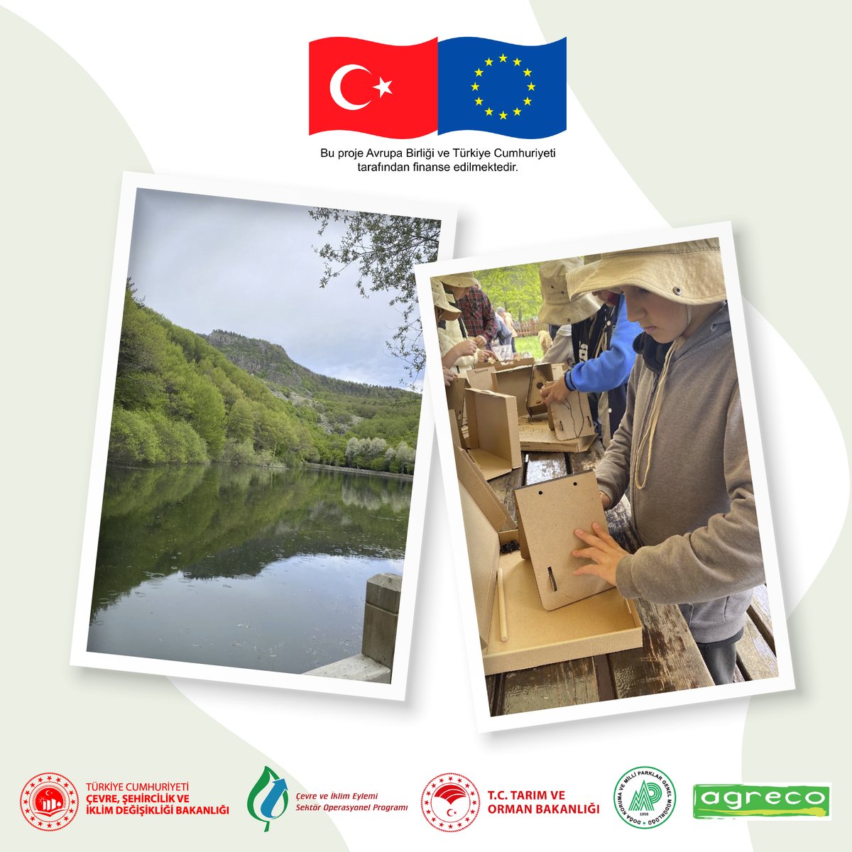 We met with nearly 100 students in Ankara within the scope of the project awareness training. We presented the Endangered Species project and talked about biological diversity. We examined plant species and species that are suitable for observation in Karagöl Nature Park.