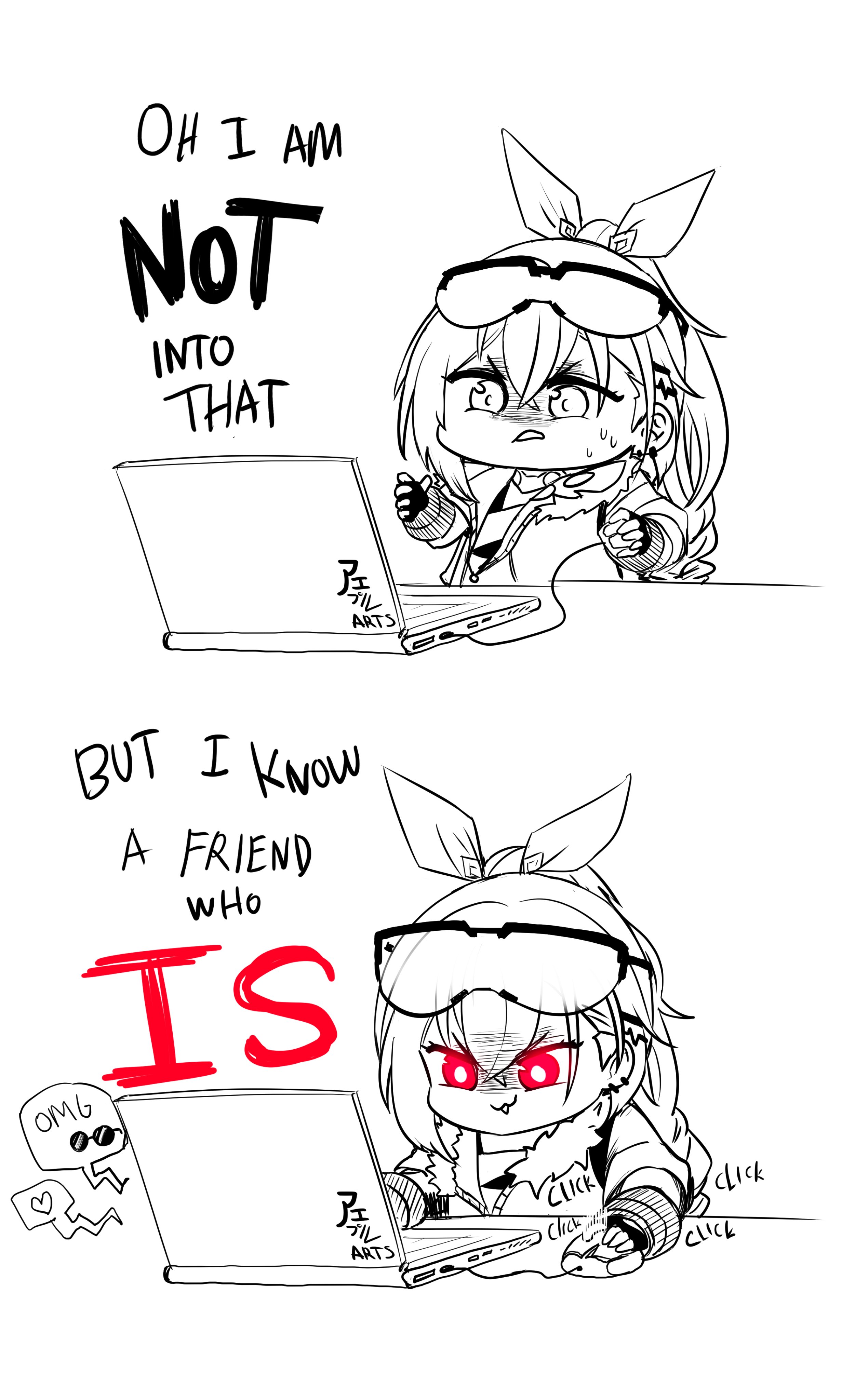 AepuruArts on Twitter: "Silver Wolf Honkai Star Rail comms by William