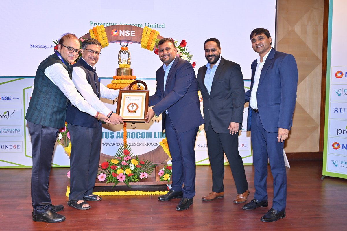 NSE India on Twitter "Congratulations Proventus Limited on