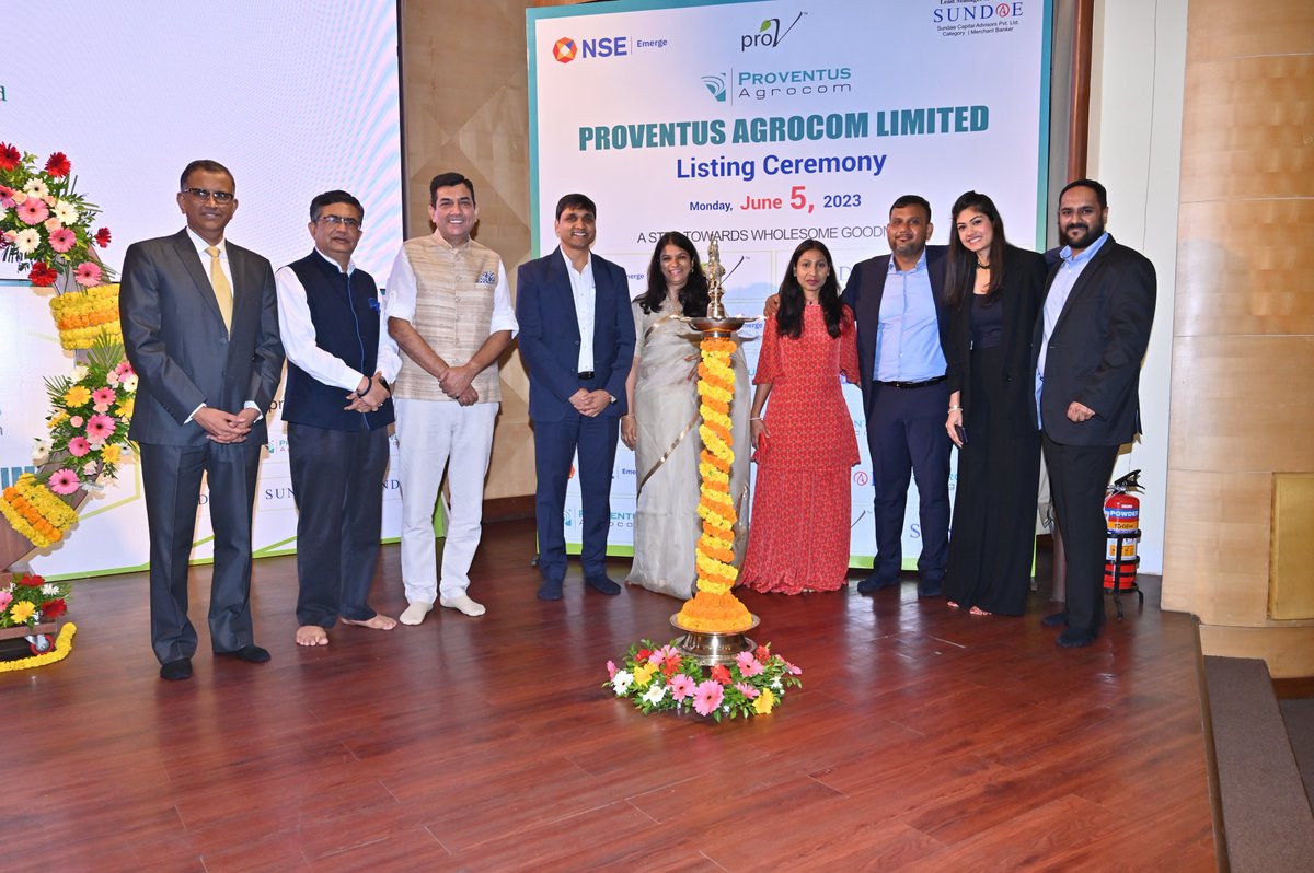 NSE India on Twitter "Congratulations Proventus Limited on