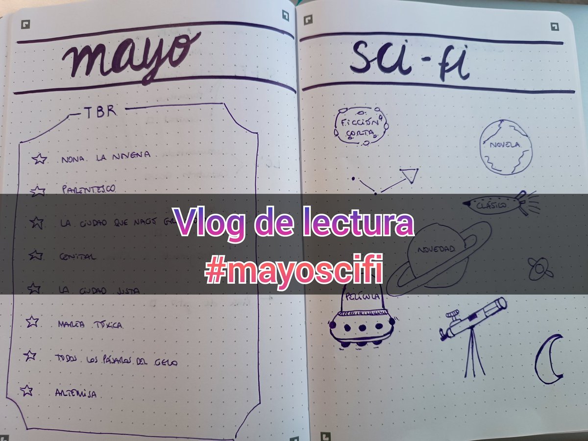 Buenos días! Ya está en el canal la segunda parte del vlog de lectura del #mayoscifi
youtu.be/SurXzDhzTEQ