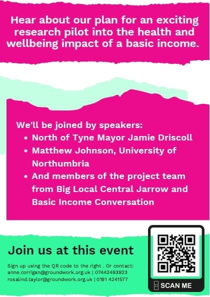 SouthTyneGreens's tweet image. Really positive to see this much needed #UBI trial coming to #Jarrow

Learn more on Mon 19 June 5.30-7.30pm Big Local Base, Jarrow Focus, Cambrian St, NE32 3QN 

Read more here: tdy.lol/TmljA

1/