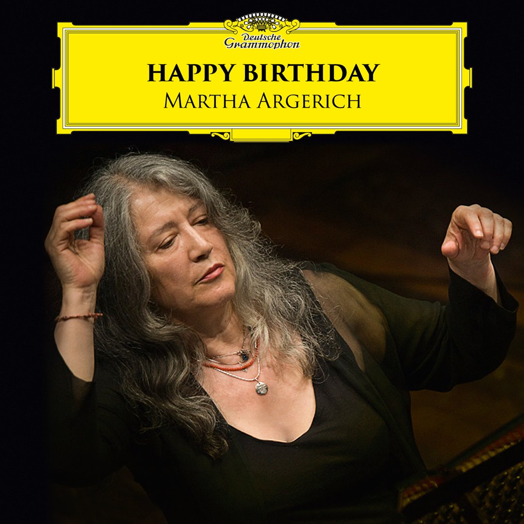 🎉 Join us in celebrating the legend that is Martha Argerich on her birthday.
🎧 Listen to a selection of her Beethoven interpretations: dgt.link/argerich-bthvn