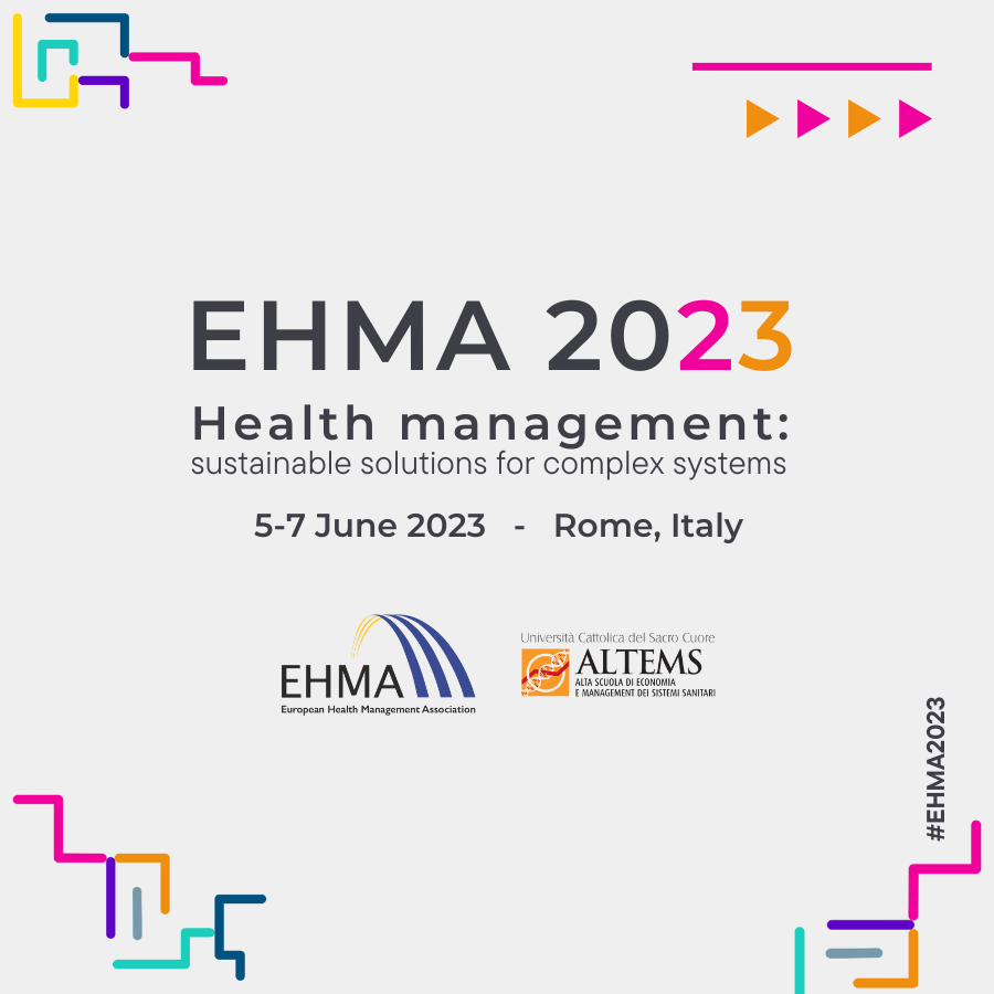 EHMAinfo's tweet photo. ❗️Today is the day! #EHMA2023 is about to kick-off.
Unique occasion for #healthmanagers, #researchers & #HCPs to have their voices heard, connect with decision-makers & collectively inform #healthpolicy.
#healthmanagement #EHMAandyou
@ALTEMS4 https://t.co/JLF0QXMtSF