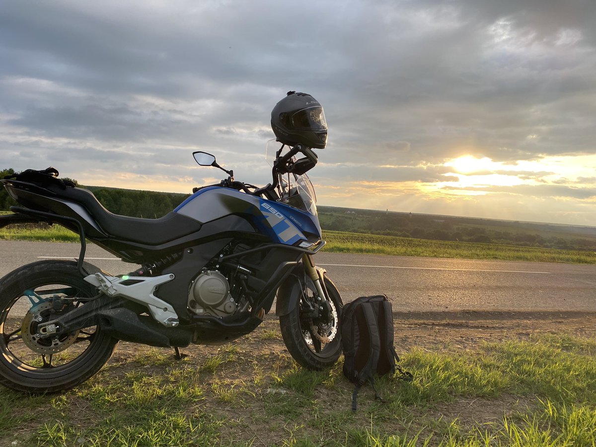 sswebcoder's tweet image. Первый выезд на новом мотике!
#cfmoto650mt