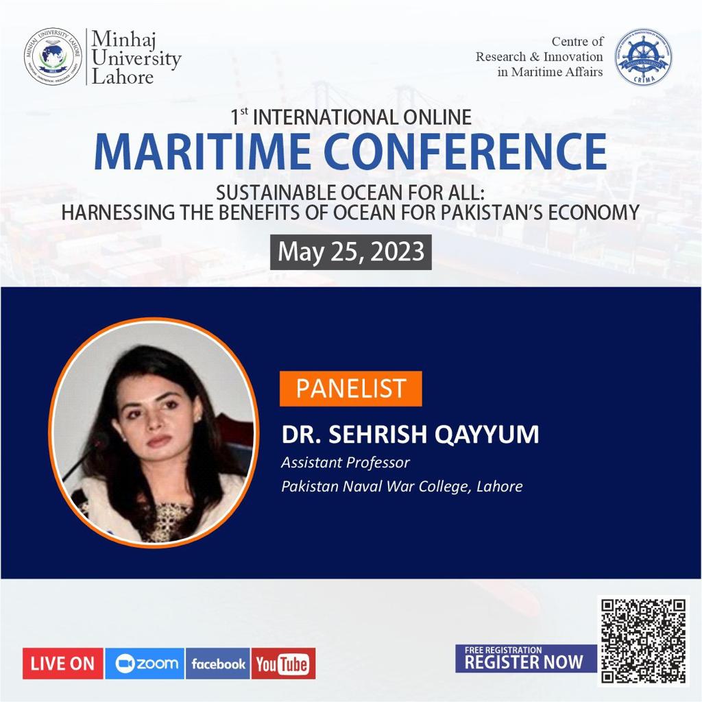 Did you know that over 90% of world trade is transported by sea? #MaritimeMatters”
#mul_imc2023 #imc2023 #crima #online_conference #blueeconomy