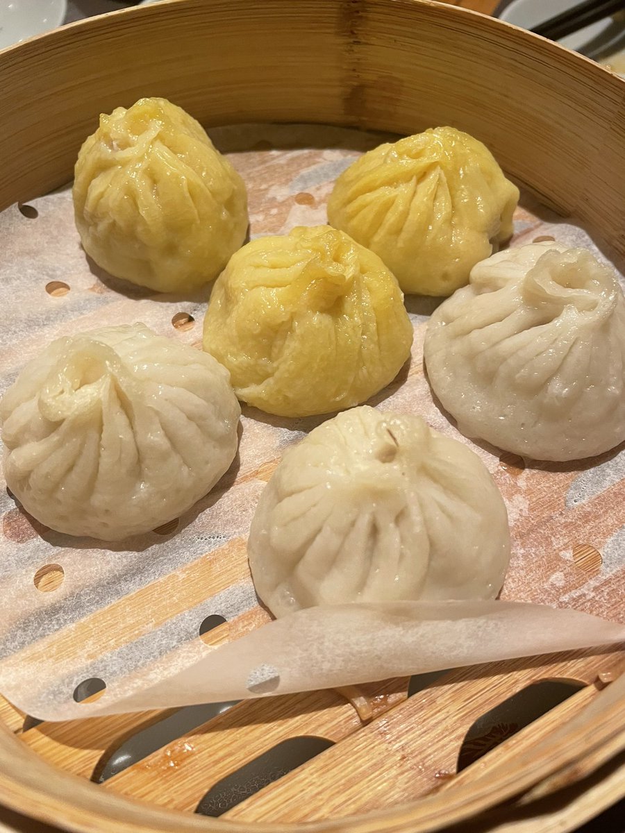 昨日は「天津向のトライアウト」ありがとうございました！終わりで向さんに餃子連れてってもらいました！この半年間で週七で餃子食べてるという餃子愛の果て。

餃子最高！小籠包最高！中華万歳！ https://t.co/0GEHVsqFNA