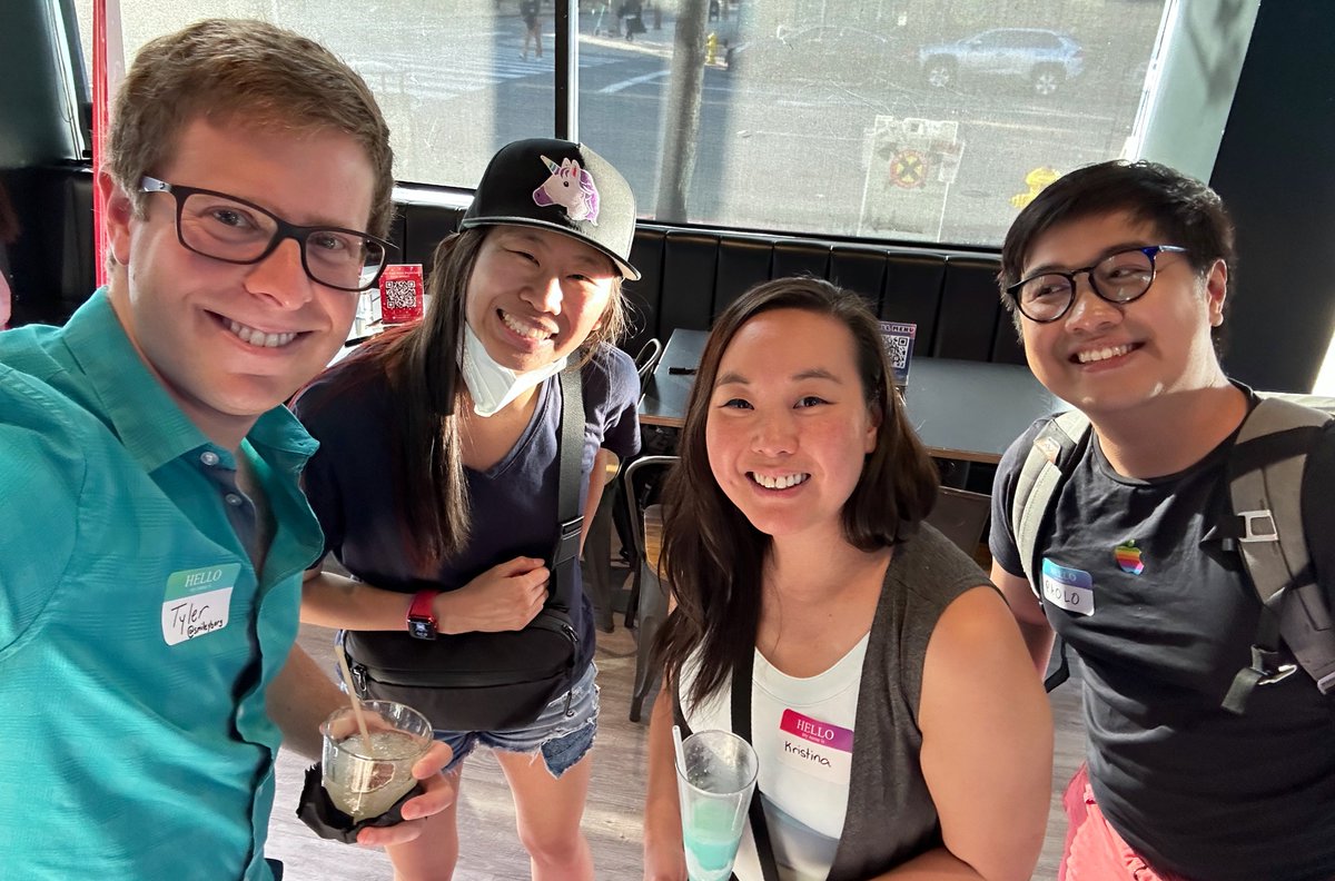 smileyborg's tweet image. Great hangs with a bunch of folks 🤗