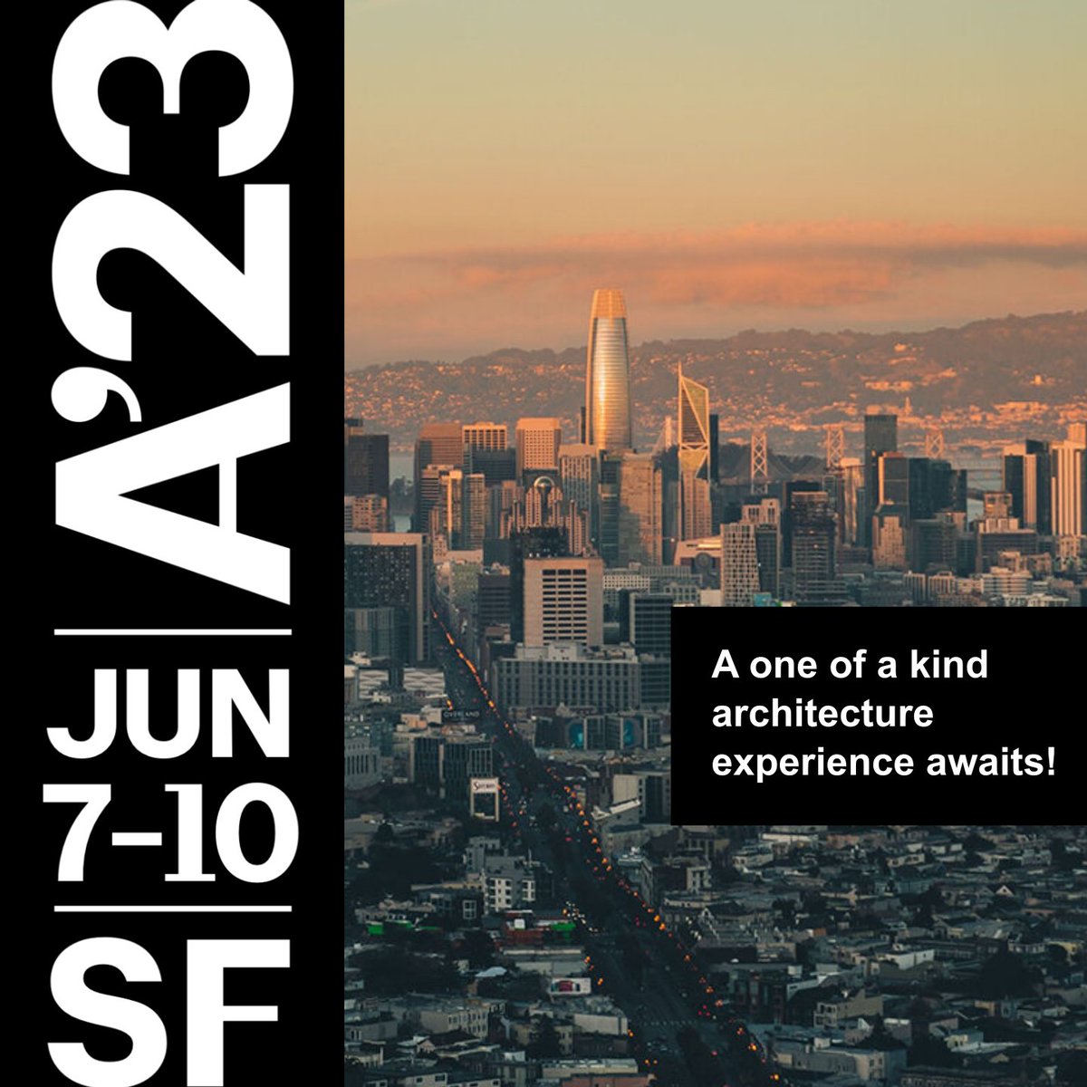 aiauk's tweet image. A&apos;23 - AIA CONFERENCE ON ARCHITECTURE 2023

When: Wednesday 7 June - Saturday 10 June 2023
Where: San Francisco

#aiaconferenceonarchitecture #aia #conference #architecture #architects #design #learn #designers 

Click here 👇
aiauk.org/events-calenda…