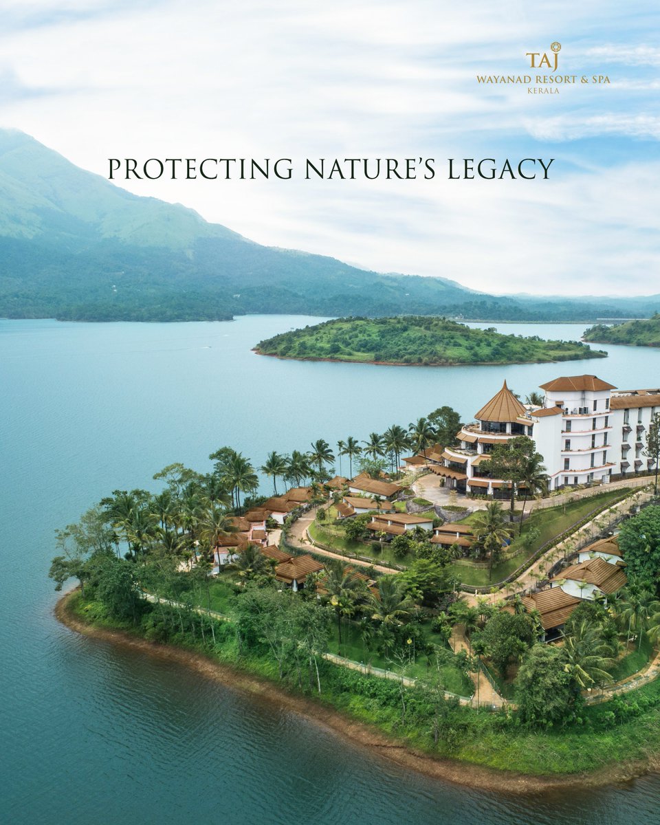 Immersed in the beauty of lush green landscapes, pristine lakes and vibrant biodiversity, experience the cherished harmony of luxury and sustainability — at #TajWayanad, every day is #WorldEnvironmentDay.

#TajHotel #Wayanad #Kerala #EnvironmentDay2023 #NatureConservation