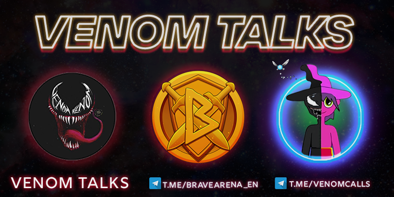 VenomTalks (@venomxvii_talks) on Twitter photo #AMA #ANNOUNCEMENT:
AMA with <a href="/brave_arena/">Brave Arena</a> LIVE in 30 mins 3pm UTC/8am PST on t.me/venomcalls
Website: bravearena.io
Telegram: t.me/bravearena_en
#VenomTalks #AMA #ANNOUNCEMENT:
AMA with <a href="/brave_arena/">Brave Arena</a> LIVE in 30 mins 3pm UTC/8am PST on t.me/venomcalls
Website: bravearena.io
Telegram: t.me/bravearena_en
#VenomTalks