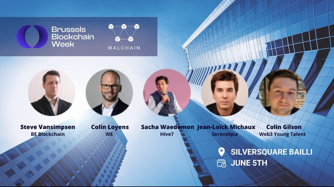 Today 2PM @ Silversquare Bailli for the kickoff of the Brussels Blockchain Week, panel on real world assets tokenization and startups pitches including Serendipia Life Inc. (Techstars '20). Register: lnkd.in/e4xkpxnG. LFG 🚀

#realestate #blockchain #web3 #tokenisation