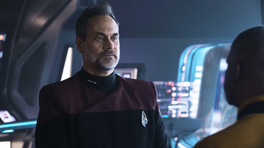 Same actor but they'd hate each other. (@ToddStashwick as Deacon from 12 Monkeys and Capt. Shaw from Picard.)