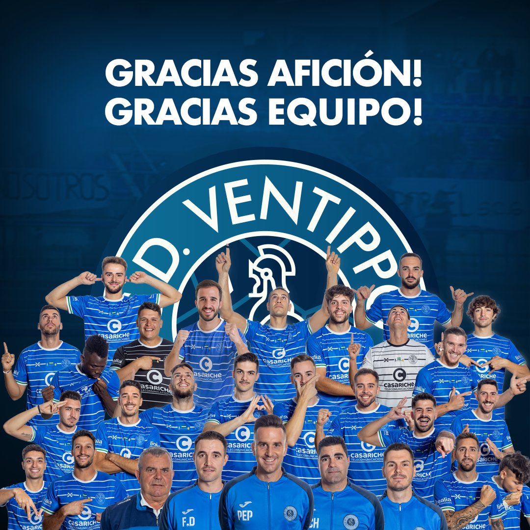 Nos hemos quedado a las puertas de cumplir un sueño, pero estamos muy orgullosos de una temporada que ha sido histórica. Campeones de la Copa Provincial y finalistas del Playoff de Ascenso a División de Honor. 🏆🔝
