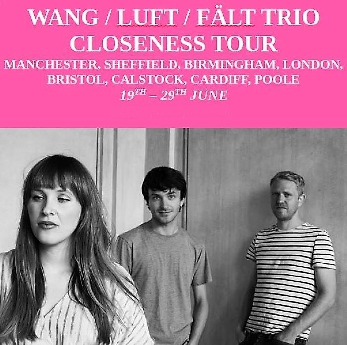 Not long now till 1st ever tour of Eng &amp; Wales by WANG/LUFT/FÄLT TRIO coming to a town near you, begins Monday 19th June. Norway's <a href="/ellenandreawang/">Ellen Andrea Wang</a> UK's <a href="/Rob_Luft/">Rob Luft</a> &amp; Sweden's #JonFält are a musical delight! Links to all 8 gigs thru linktr.ee/johnferg01