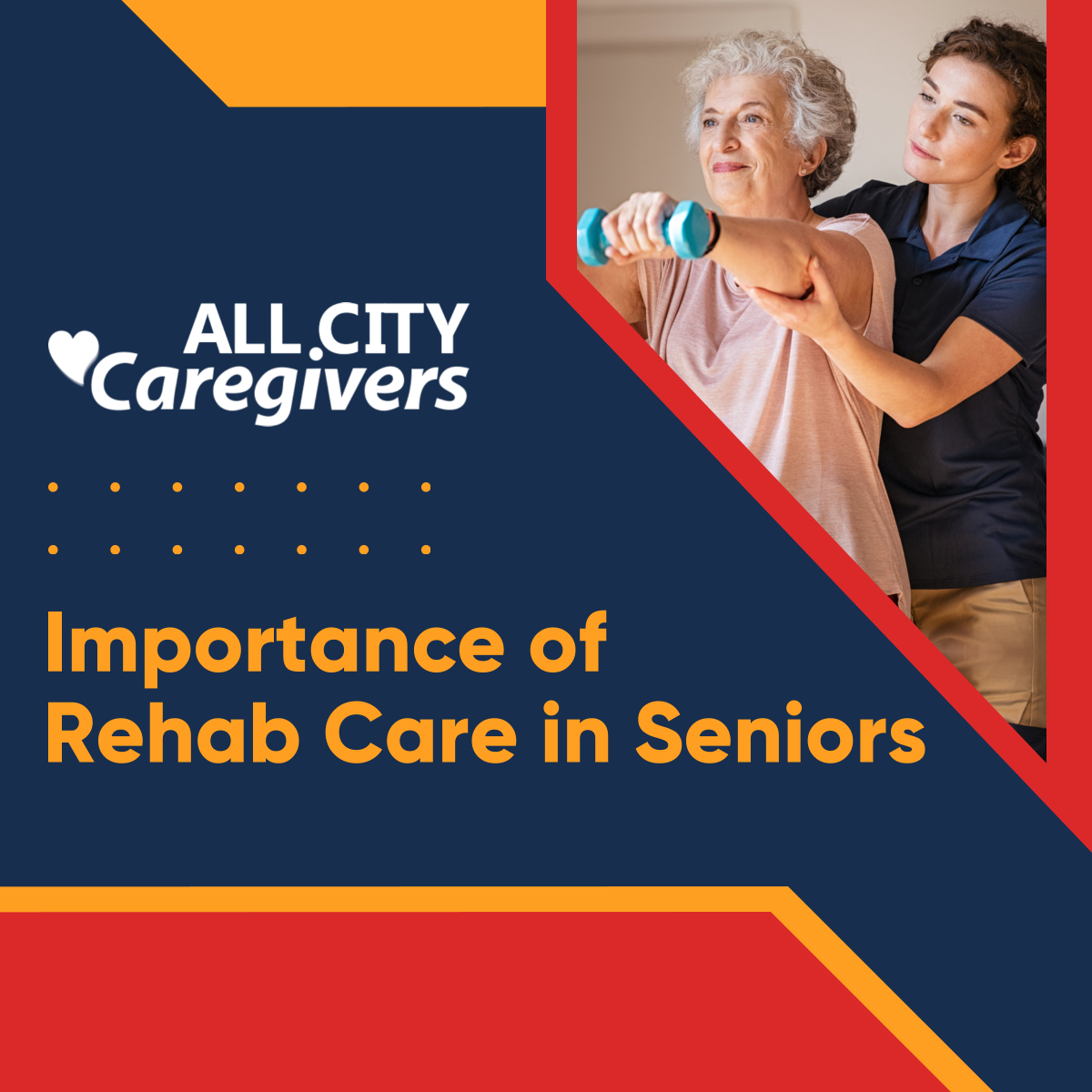 Rehabilitation care is crucial for seniors as it helps maximize their physical potential and enhance their quality of life. It aids in managing chronic conditions and recovering from illnesses...

Read more:
facebook.com/allcitycaregiv…

#HomeCare #SimiValleyCA #RehabCare #Seniors