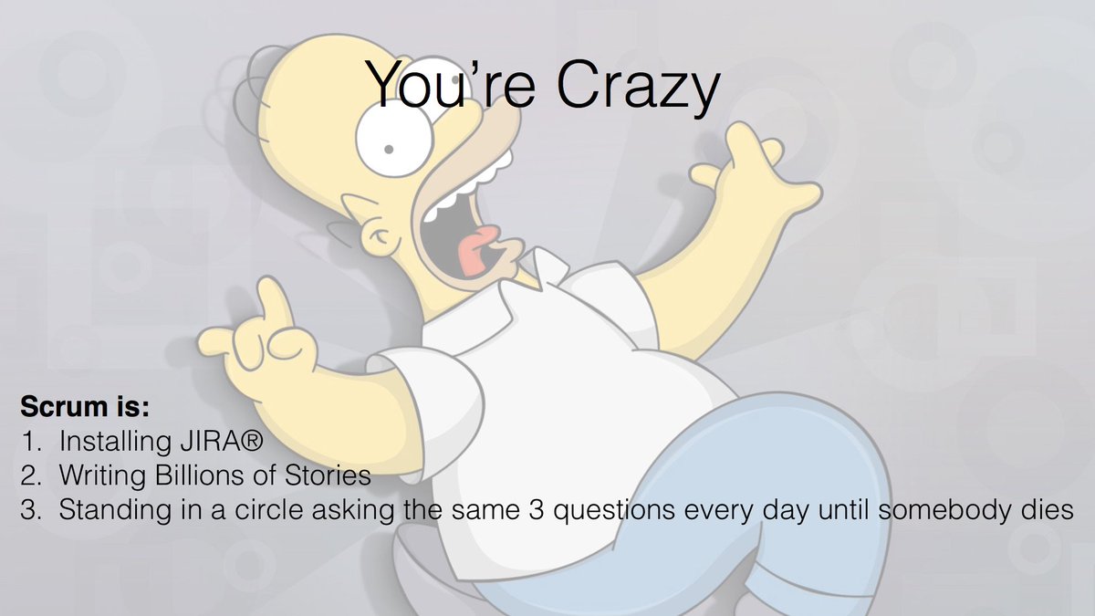 Simultaneously sad &amp; amazing that this slide is now just as to more relevant more than 5 years after I first built it.

Seemed whimsical then!