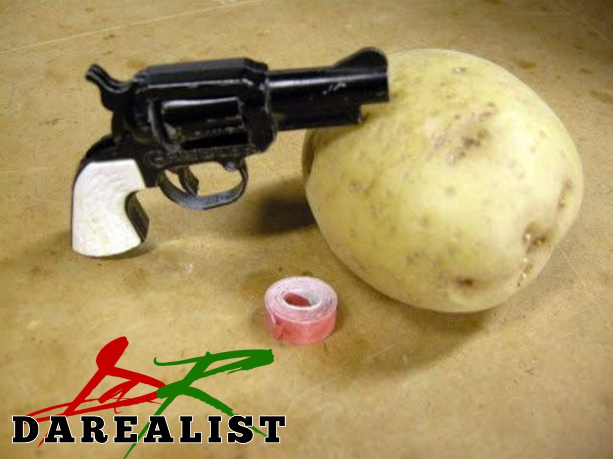 Potato bullets were lethal lol #forgotten80s