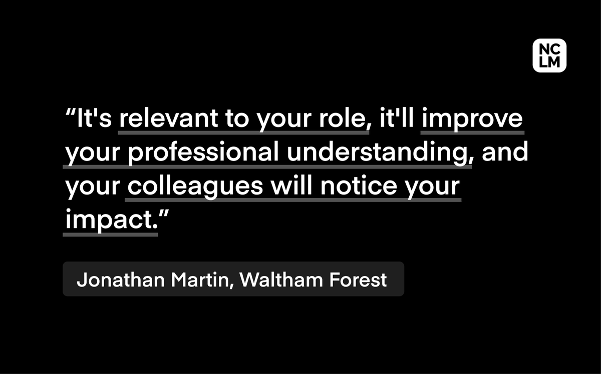 Our new tagline? 🤔

A perfect way to describe the Senior Leadership Programme &amp; its benefits 🙌

#WeAreNCLM