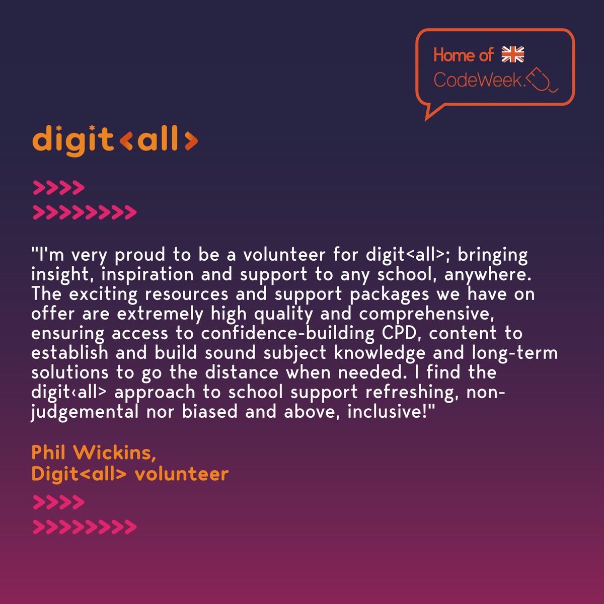 Volunteering at Digit<all> is a rewarding and fulfilling experience, just look at what our volunteers have to say! Join us today and help young people with their digital futures! #VolunteeringOpportunities