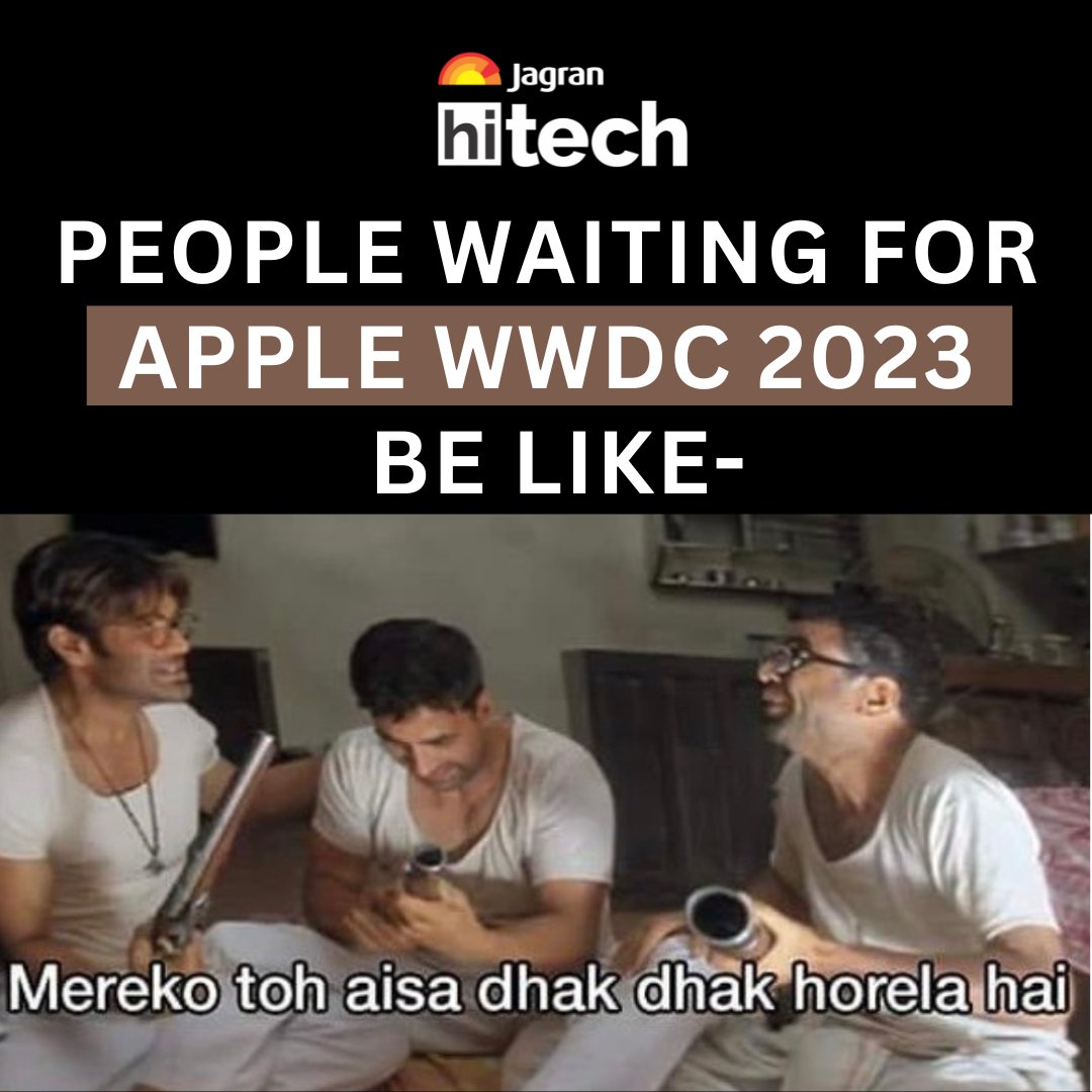 Excited for #WWDC23 ? Do let us know

#WWDC #Appleevent #apple #iphone #mac #meme #techmemes