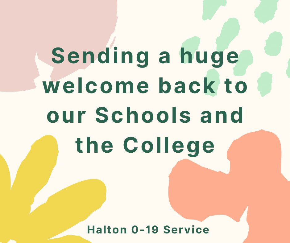 @WeAreBCHFT Welcome back to everyone attending and working in our Halton Schools and College sites. 

If you have exams today, we’re sending positivity in bucketfuls.  Stay calm and relax ☺️

#youmatterwecare