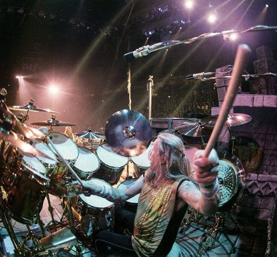 # happy birthday Nicko McBrain. 71 years old and still doing a tour with Iron Maiden 