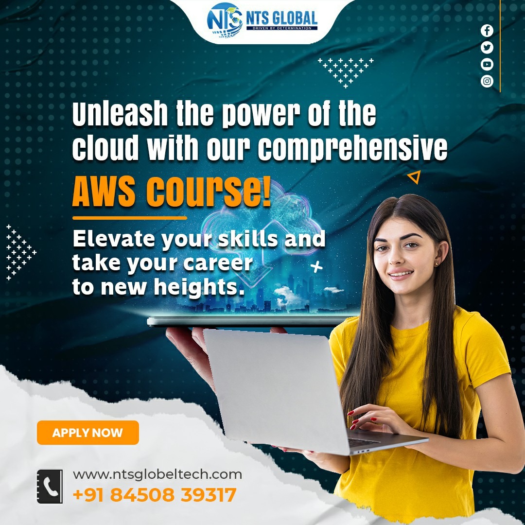 NTS_Global's tweet image. Unleash the power of the cloud with our comprehensive AWS course! Elevate your skills and take your career to new heights.
Be Certified #AWSDevOps
100% Job Assistance
#ntsglobaltech #ntsglobal #training #careerpath #digitallife #digitalcareer #AWS #CloudComputing #CareerGrowth