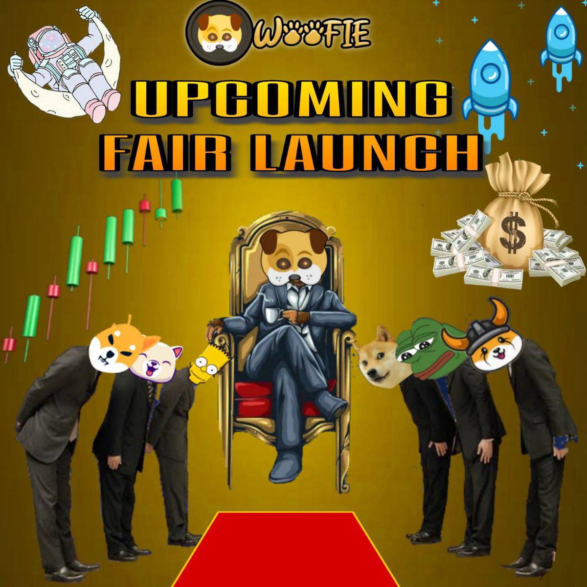 My eyes are on WOOFIE! The name is catchy, and concept is sick too. This could run easily 👀

Developed by certified devs, same marketing team from MiniFootball and Saitama 🔥

Fair Launch on Pinksale, Today 05 June, 19:00 UTC: pinksale.finance/launchpad/0x95…

t.me/Woofie_ERC20
