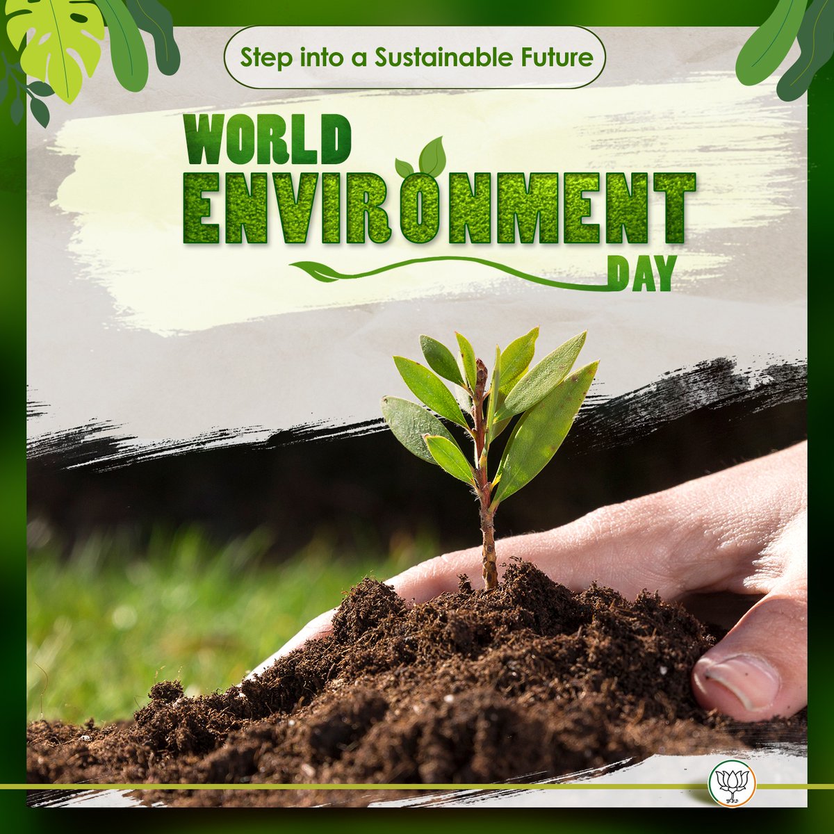 BJP on Twitter "Together, let's nurture a greener world! Beat Plastic